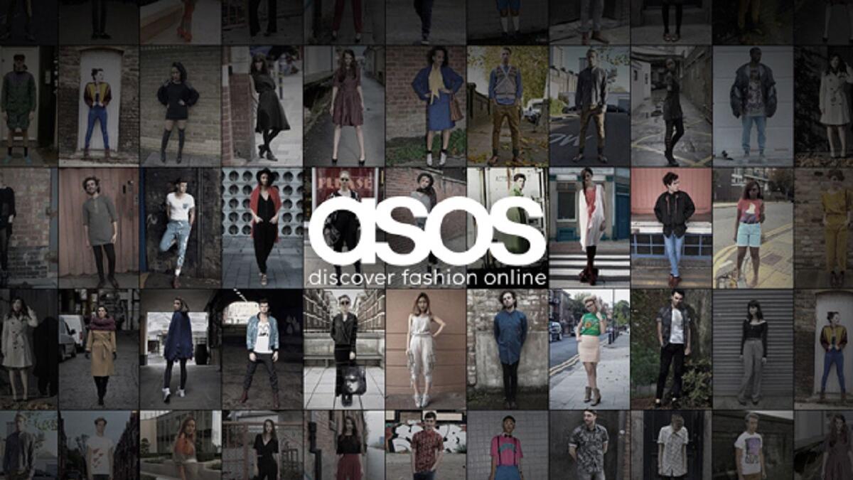 "أسوس  Asos" وهي شركة للموضة  واتخذ اسم الشركة من الحروف الأولى من جملة: “As Seen On Screen”. وهي تعني"كما نشاهد على الشاشة".