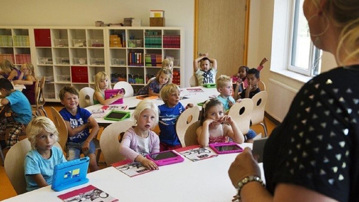 الدنمارك تنفق جزء كبير من ثرواتها على التعليم. حيث بلغ مجموع الإنفاق حوالي 7.9% من الإنتاج المحلي الإجمالي سنويا.