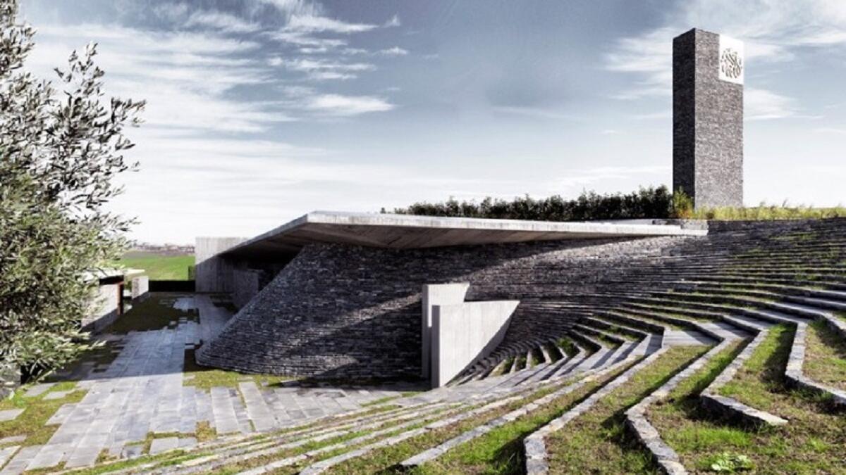 مسجد غار حراء – تركيا: مستلهمًا غار حراء في مكة المكرمة، فجاء التصميم ليحيي روحانية الهدوء والعزلة.