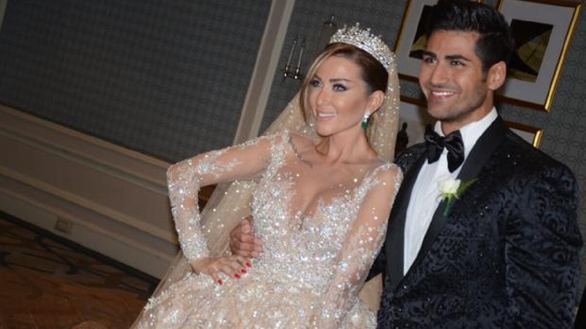 اقيم حفل الزفاف في مصر في فندق فورسيزونز نايل بلازا. وجاء قرار إنجي وربيع  بإقامة حفل الزفاف في مصر،  تتويجاً لأول لقاء عاطفي جمعهما  فيها.