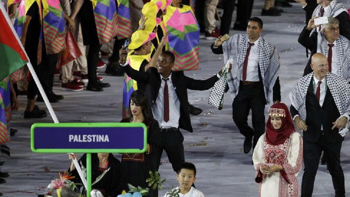 يشارك الألماني كريستيان زيمرمان، ضمن فريق اللاعبين الفلسطينيين في أولمبياد ريو دي جانيرو المقامة في البرازيل، وذلك في منافسات فردي ترويض الخيول. وحصل على الجنسية الفلسطينية من أجل تمثيل فلسطين في مسابقات الفروسية