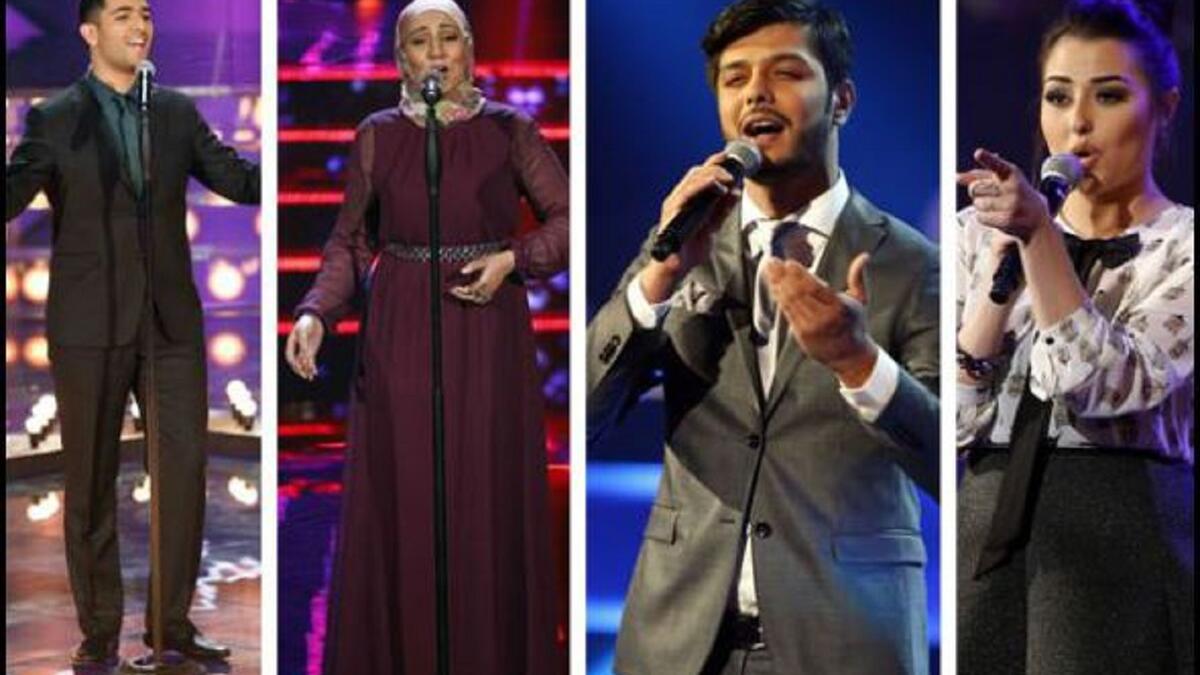 ولاول مرة في برامج المواهب قامت الام بي سي بتقديم أغنية خاصة لكل مشترك من الأربعة مشتركين الذين وصلوا للحلقة النهائية.