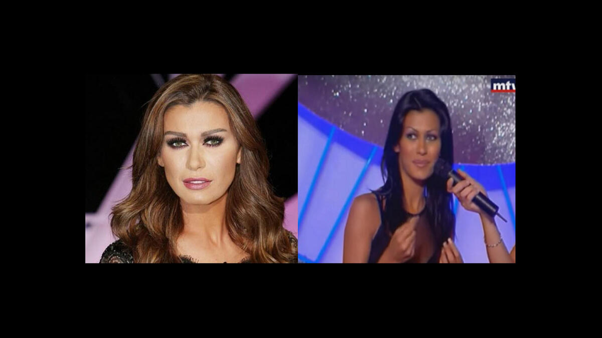 نادين الراسي ومع مرور العديد من السنوات أصبحت أجمل.