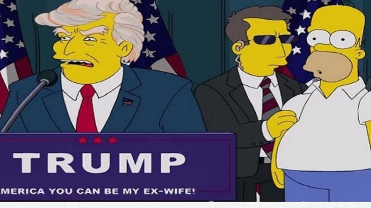 مسلسل "سمبسون" تفوق على ماغي فرح وليلى عبد اللطيف والكثير من علماء الفلك فالعديد من نشطاء مواقع التواصل الاجتماعي كانوا على ثقة ان المسلسل تنبأ بفوز ترامب قبل سنوات؟ يبدو أننا كعرب نعشق "نظرية المؤامرة"