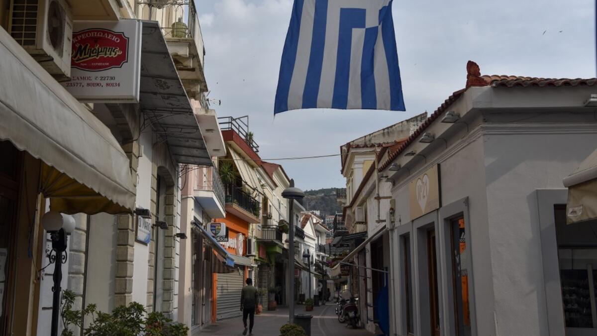 With nearly 9,000 arrivals since the beginning of this year, the situation on the islands is explosive -- especially on Lesbos and Samos -- and the Ministry of Migration is desperate to remove as many people from the camps as possible. LOUISA GOULIAMAKI / AFP