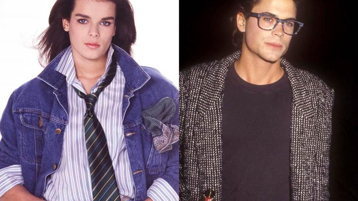 وفقًا للصحف الصفراء في الثمنينيات من القرن الماضي، فقد كانت الأميرة ستيفاني من موناكو على علاقة مع الممثل الأمريكي "روب لوي".