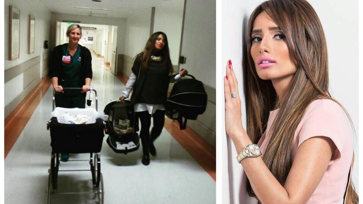 زينة: تعدّ من أكثر الممثلات اللواتي صدمن الجمهور بخبر انجابهن للأطفال فجأة بدون الكشف عن مرحلة الحمل، حين تصدرت الصحف بعناوين قدومها من أميركا مع طفليها الى مطار القاهرة في عام 2013.