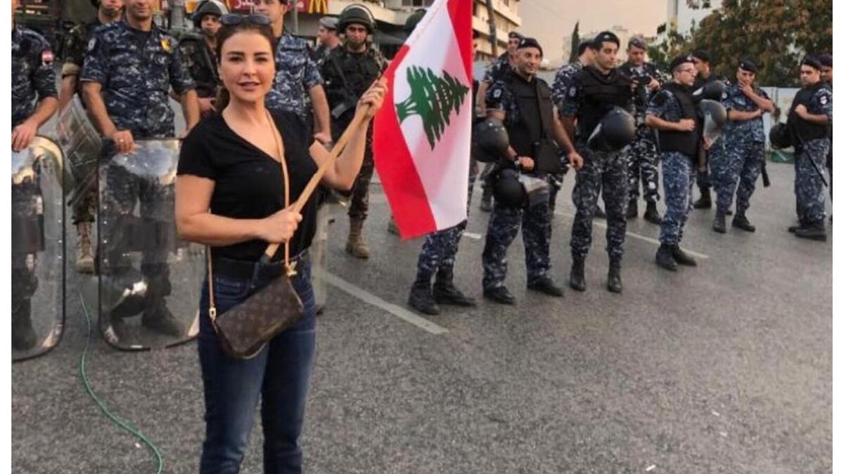 ماغي بو غصن: "إستخدمت المتور للوصل إلى التجمع".