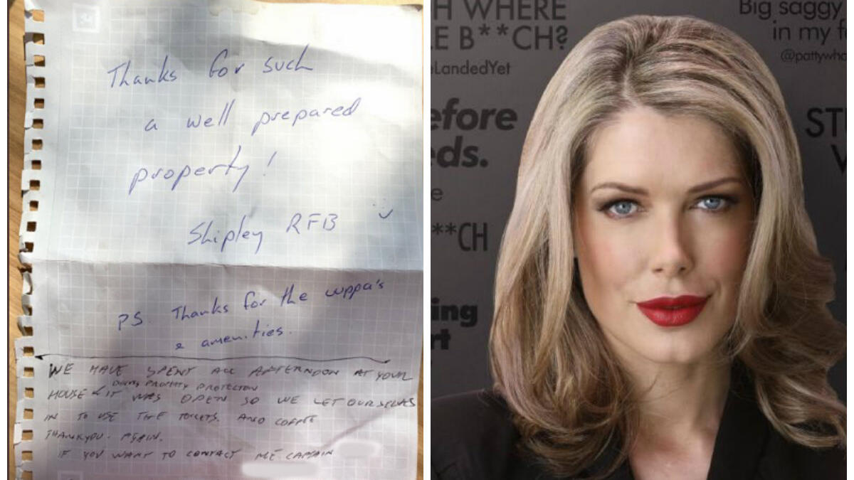 شاركت عارضة الأزياء السابقة "تارا موس" عبر حساباتها على مواقع التواصل الاجتماعي صورة لرسالة تركها رجال الإطفاء بعد أن أنقذوا منزلها من الاحتراق، قائلة بأن رسالتهم أبكتها.