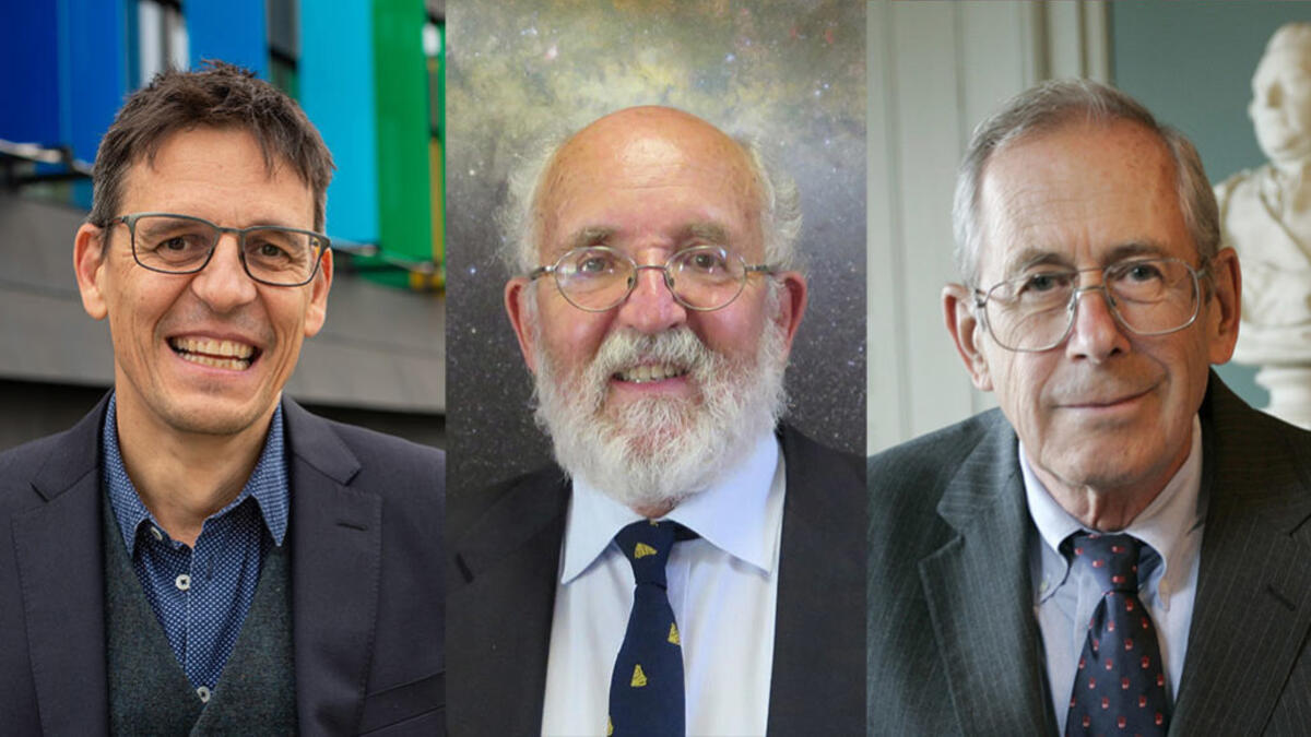 جائزة نوبل للفيزياء: مُنحت للكندي-الأمريكي "جيمس بيبلز"، والسويسريين "ميشيل مايور" و"ديدييه كويلوز"، الذين قدموا أساسًا لفهم تاريخ الكون من الانفجار الكبير وحتى اليوم.