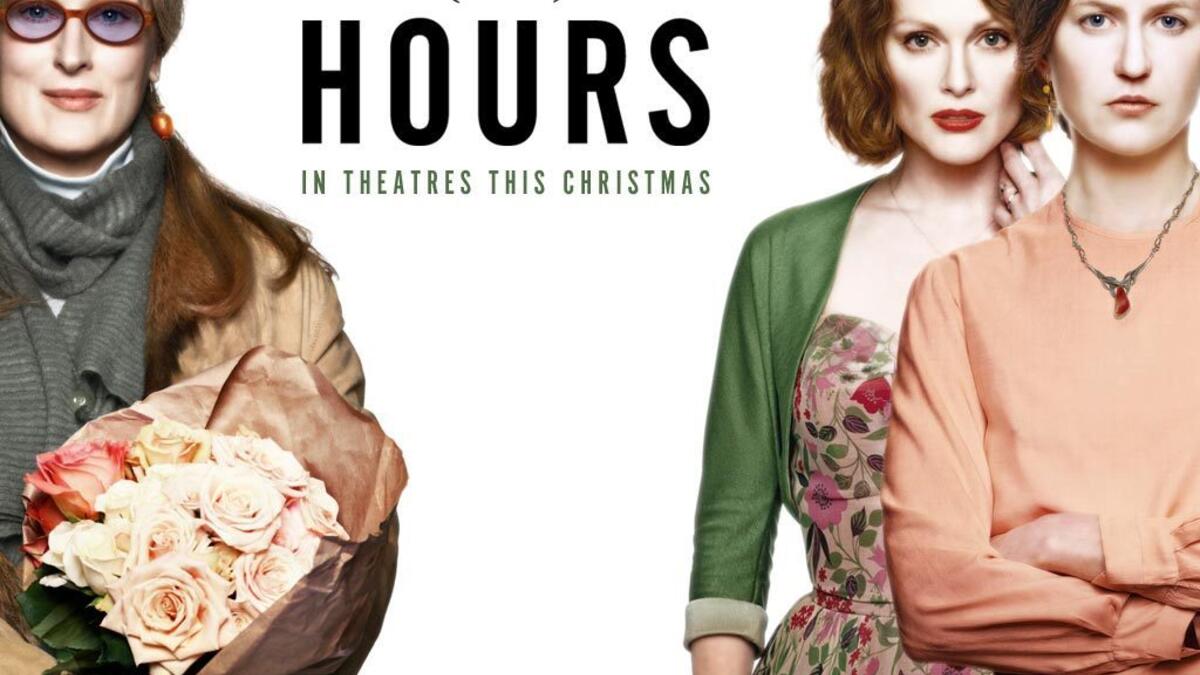 The Hours: هو فيلم دراما من بطولة (ميريل ستريب، نيكول كيدمان، جوليان مور).