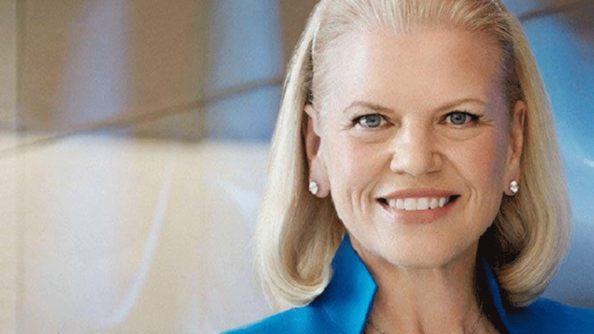 لقد عملت جيبني رميتي، المخضرمة التي استمرت 36 عامًا في شركة التكنولوجيا المبدعة ، في انتقال IBM إلى شركة بيانات. اليوم ، يأتي نصف عائدات شركة آي بي إم البالغة 79.1 مليار دولار عام 2017 من القطاعات الناشئة عالية القيمة لتقنية المعلومات مقابل منتجات برامجها القديمة. لقد وضعت الحوسبة المعرفية في مركز استراتيجيتها للمستقبل وجعلت رهانات هائلة على blockchain والحوسبة الكمومية. في أكتوبر 2018 ، اشترت IBM Red Hat مقابل 34 مليار دولار ، مما وضع الشركة في وضع يمكنها من التنافس مع Amazon و Microsoft في الحوسبة السحابي