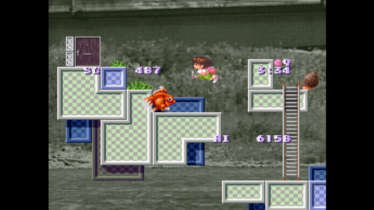 6. لعبة Umihara Kawase