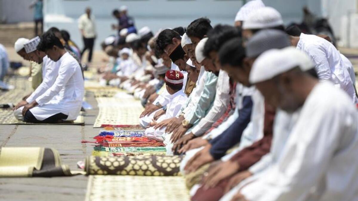 Muslim Worshippers Gather, Celebrate Eid