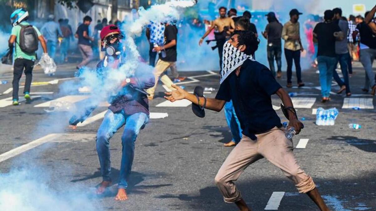 Police, Protesters Continue to Clash in Sri Lanka