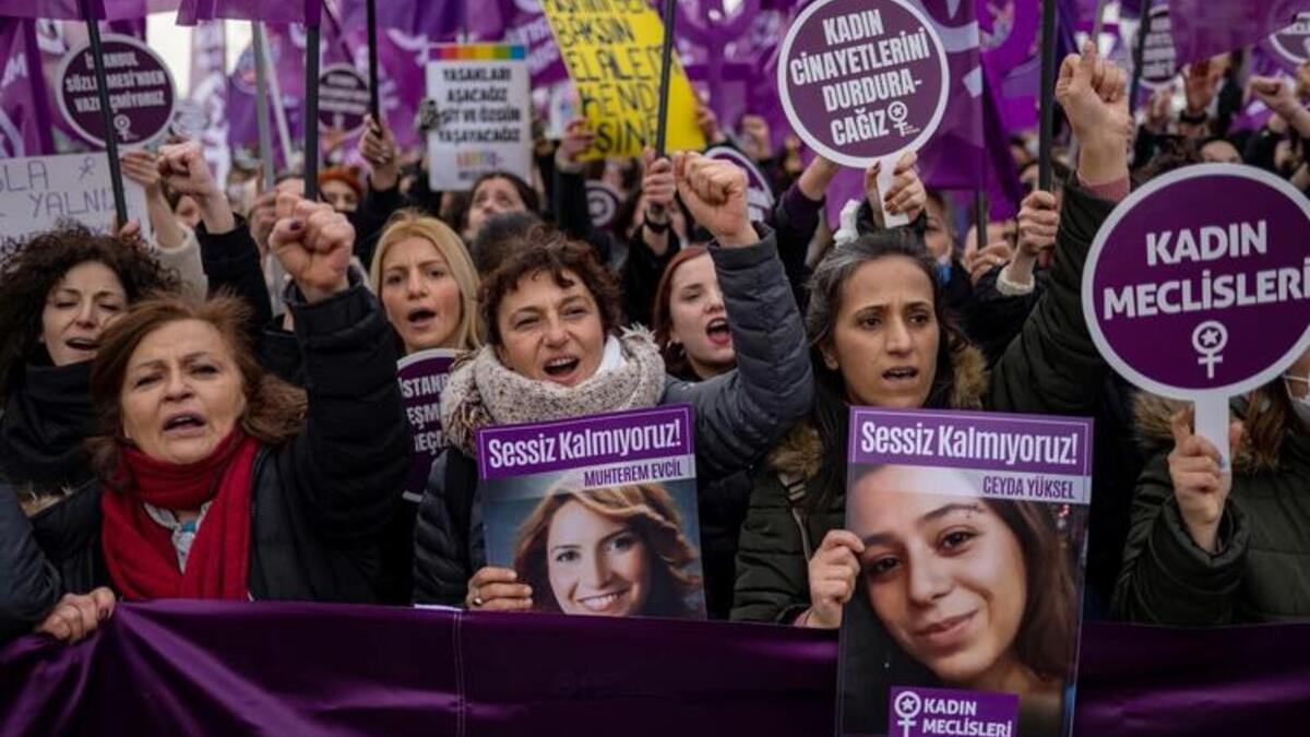 International Women's Day Demonstrations Around the World