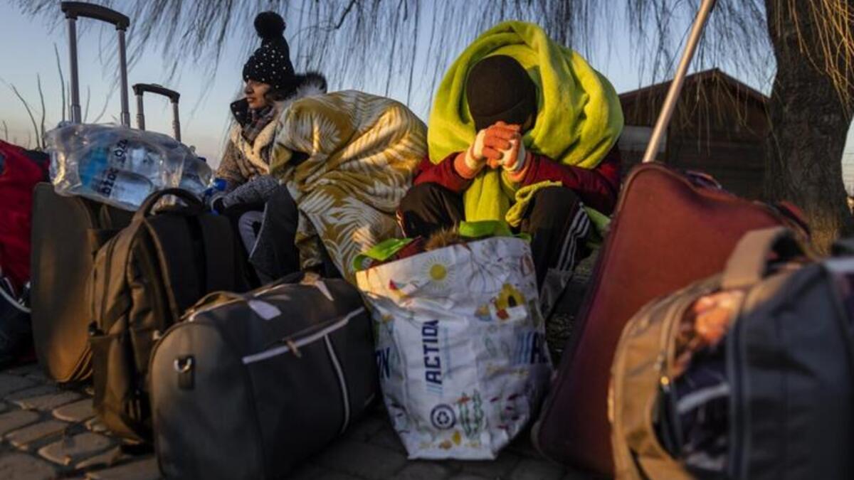 Families, Civilians Make Mass Exodus Out of Ukraine