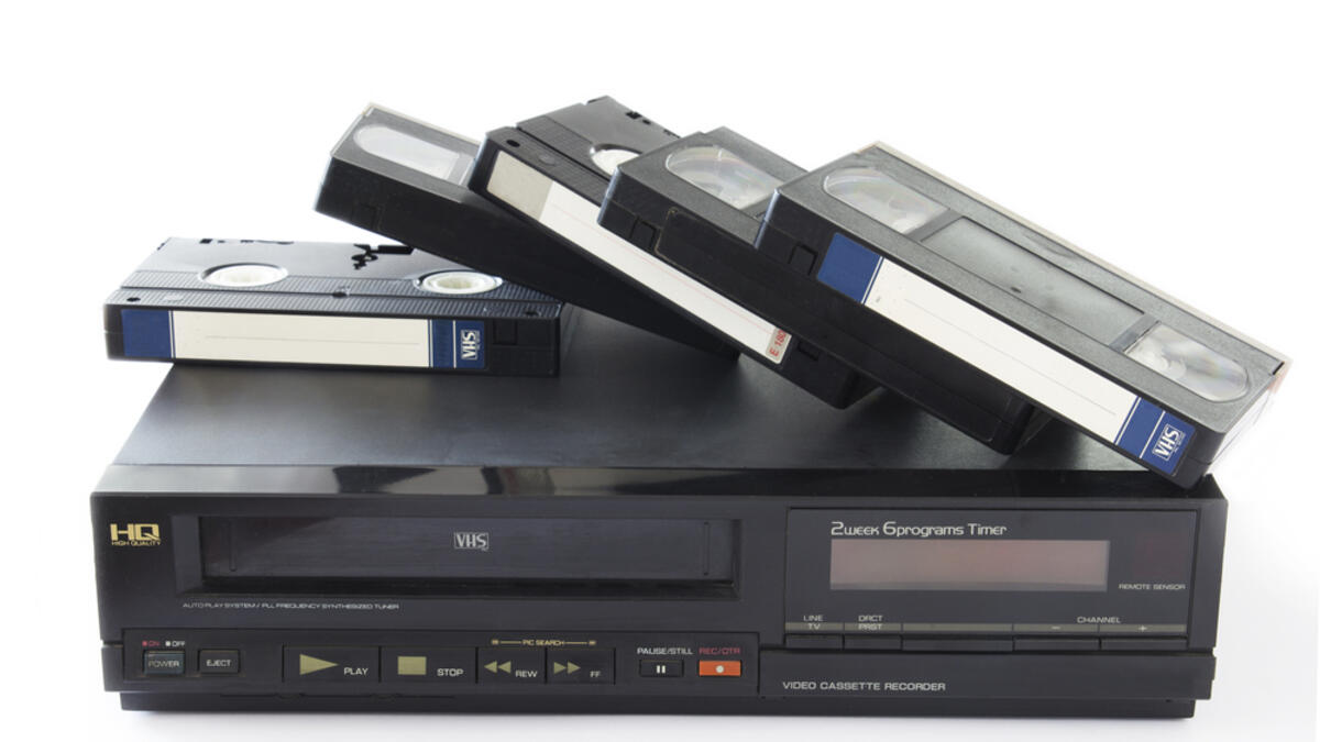5. VCRs: Before the term “Let’s Netflix and chill” was invented, people relied on this invention for entertainment. They used to purchase/rent VHS tapes and watch them on their VCRs. If you have no clue what we’re talking about, a VCR is a Video Cassette Recorder, and a VHS is a Video Home System, and your parents’ wedding is most probably saved on of these.