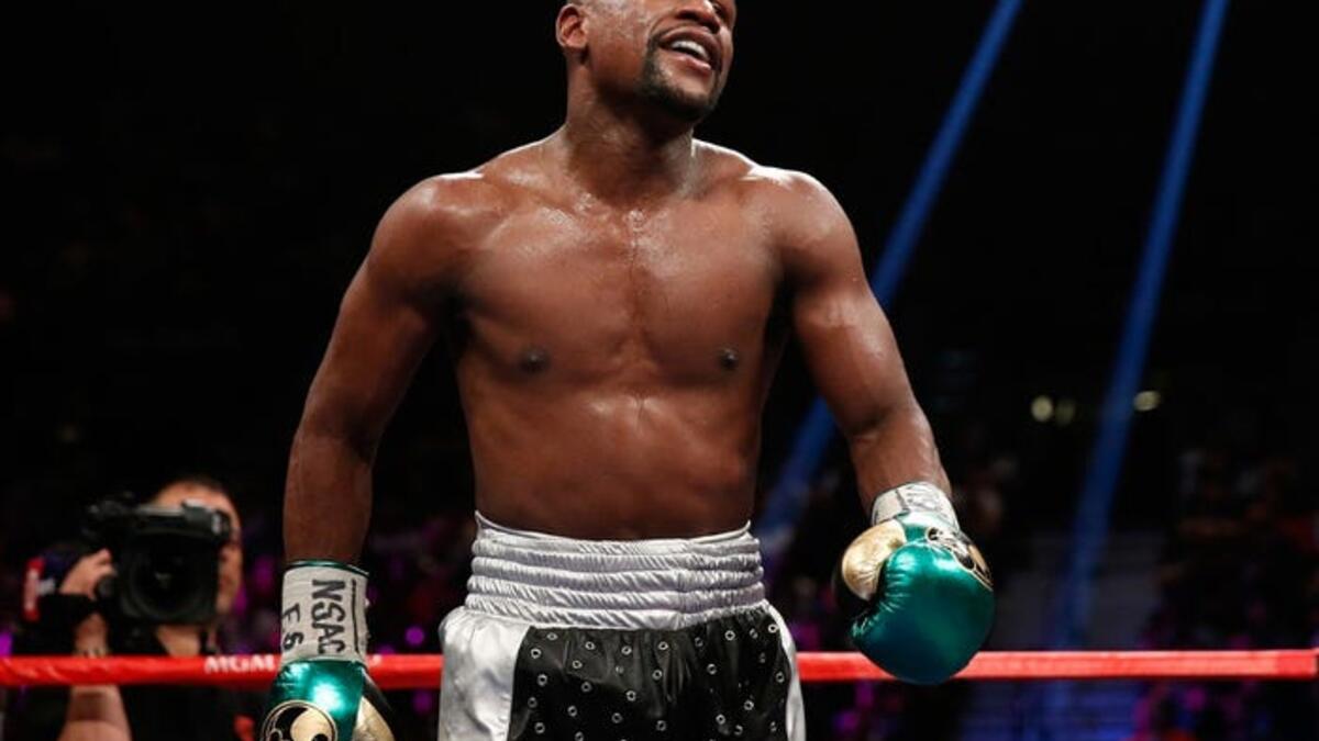 الملاكم الأميركي فلويد مايويذير