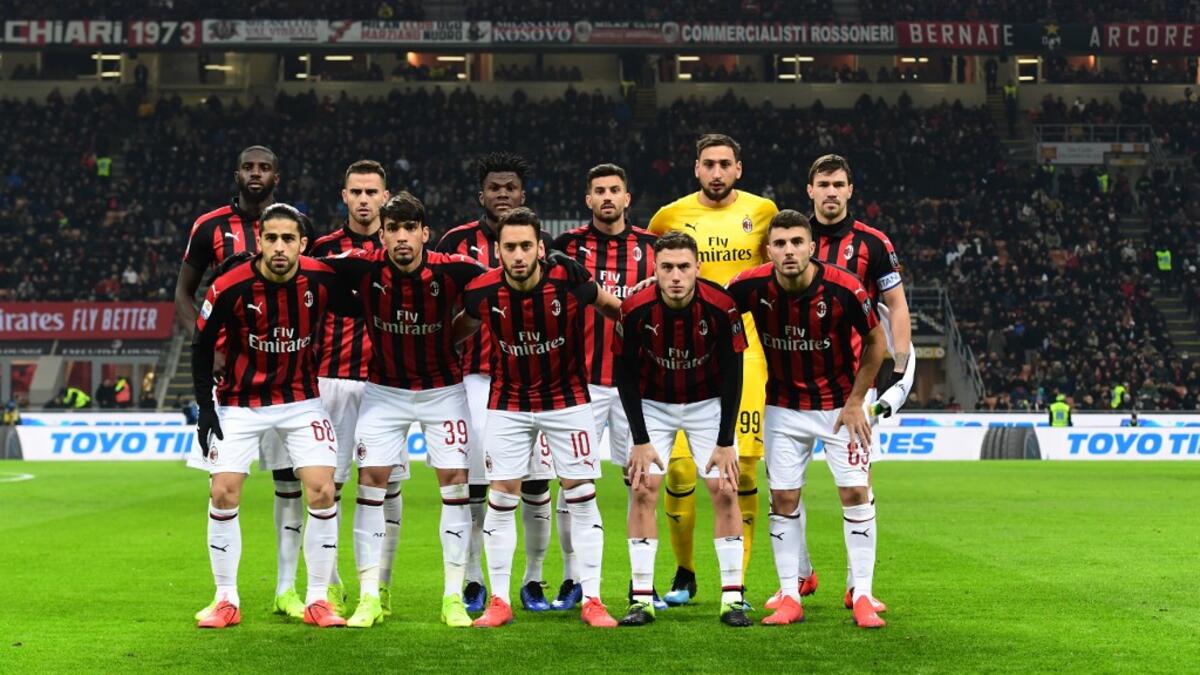 المركز السادس: ميلان بـ 386 هدفاً