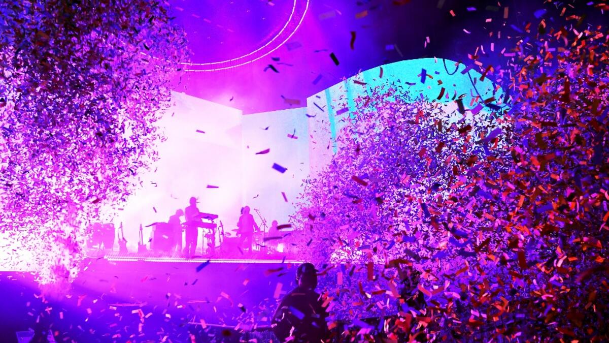 Tame Impala performs at Coachella Stage during the 2019 Coachella Valley Music And Arts Festival on April 20, 2019 in Indio, California. Kevin Winter/Getty Images for Coachella/AFP
