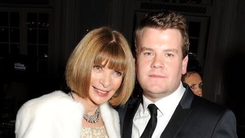 جيمس كوردن يرحّب بآنا وينتور بطريقة غير تقليدية.. والأخيرة تردّ