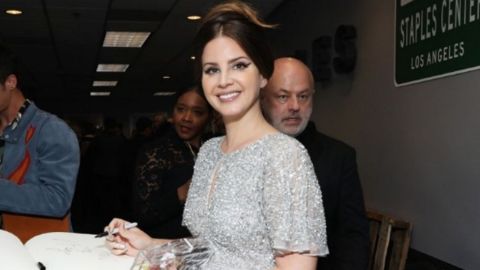 Lana Del Rey Buys Her Grammys Dress From The Mall 