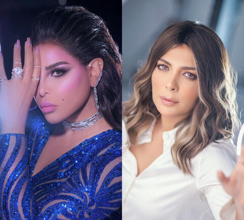 أصالة نصري توجه رسالة مبطنة للفنانة احلام على مسرح الكويت.. فيديو!