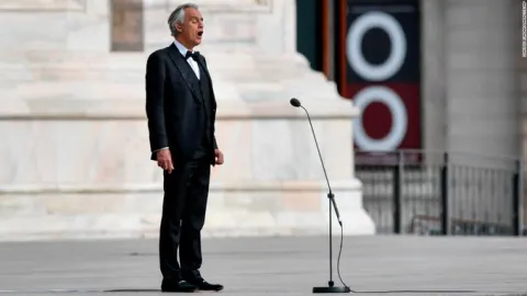 Opera Singer Andrea Bocelli Streams an Italian Concert of Love, Healing For Easter