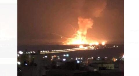 الاردن: انفجار مستودع اسلحة في مدينة الزرقاء