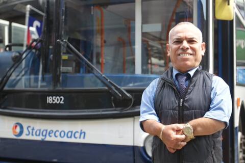 Meet The Shortest Bus Driver in The World Measuring at Over 4.5 Feet
