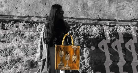 Arab Fashion Designer Pays Tribute to Her Palestinian Roots