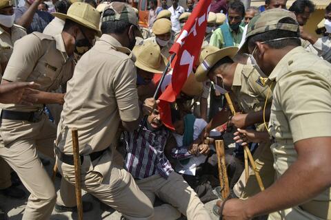 Protesting Indian Farmers Tell Modi 'They Are Not Going Anywhere'!