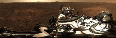 Watch The First Video of a Spacecraft Landing on Mars!