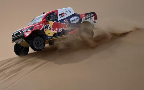 Toyota Celebrates Outstanding Performance at Dakar 2021