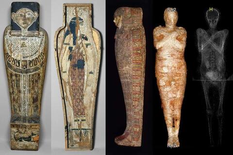 Egyptian Women Steal The Lights From The Mummies