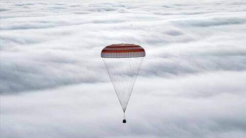 Three Astronauts Return From The ISS to Earth