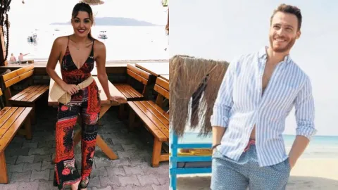 Hande Erçel Shares a Bikini Shot from Maldives! Is Kerem Bürsin Going to Propose in the Romantic Getaway?!