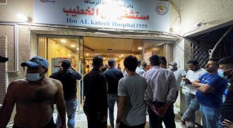 بغداد.. 82 قتيلا حصيلة ضحايا حريق مستشفى ابن الخطيب 