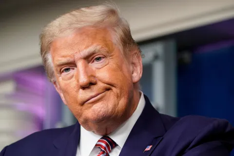 Does Trump Still Exist Off The Internet?