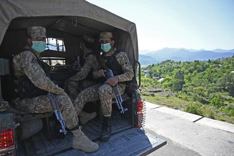 Kashmiri Police Arrest Dozens of Pro-Palestinian Protesters