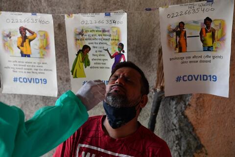 India Reports Over 412,000 New Covid Cases in 24 Hours