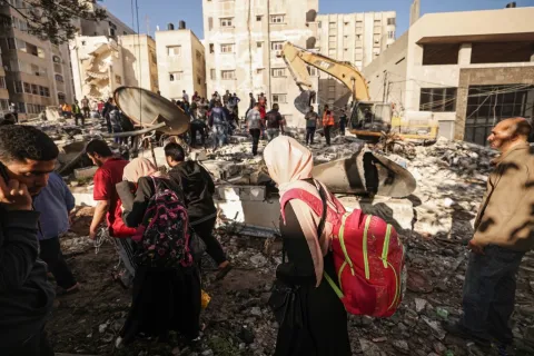 World Stand for Palestine as Israeli Bombardment of Gaza Leaves an Infant Without His Whole Family