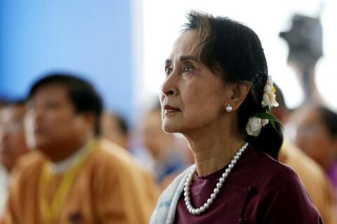Deposed Leader Suu Kyi Appears for the First Time Since Myanmar Coup