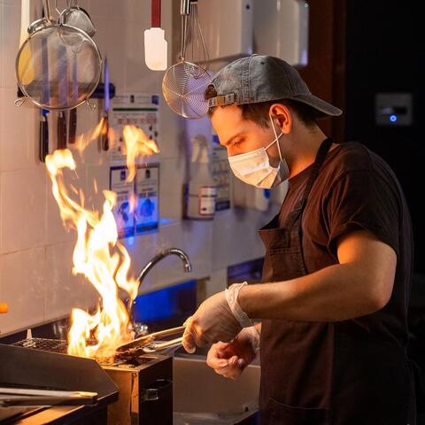 A Young Arab Chef Goes Down Revolutionary Road in His Kitchen