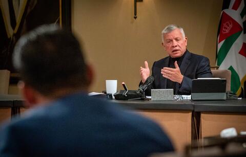 Jordan King: No Comprehensive Solution Will Lead to an Explosive Region