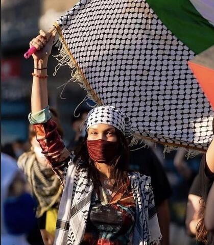 Palestinian-American Model Bella Hadid Supports Palestine 