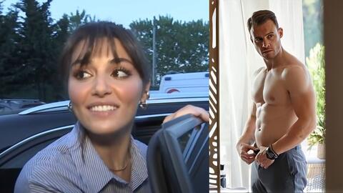 Kerem Bürsin Shares a Video of Hande Erçel and Comments: 