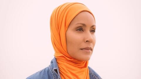 Muslim Yet?! Jada Pinkett Smith Shared 6 Pictures Sporting Hijab on Instagram.. Check Them Out