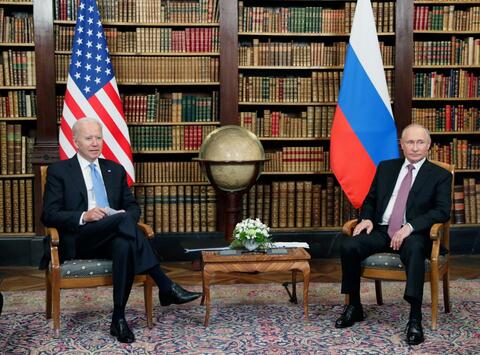 Joe Biden Starts Meeting With Vladimir Putin on Lake Geneva